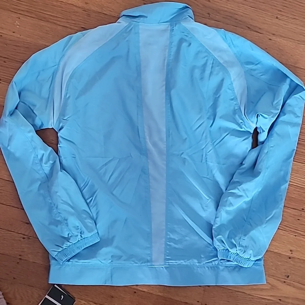 NWT Adidas climacool Barbie aqua track jacket size S - Picture 3 of 5